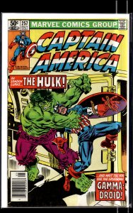 Captain America #257 (1981) Captain America