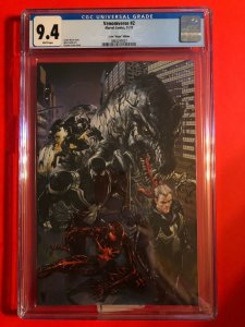 VENOMVERSE #2 CGC 9.4 WP MARVEL-11/17 / CRAIN  VIRGIN  EDITION /  NEW SLAB 