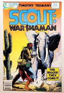 Scout: War Shaman #8 (Nov 1988, Eclipse) 8.0 VF