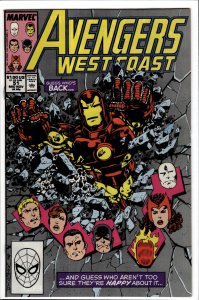 Avengers West Coast #51 (1989) West Coast Avengers / Avengers West Coast