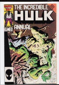 The Incredible Hulk Annual #15 (1986) Hulk