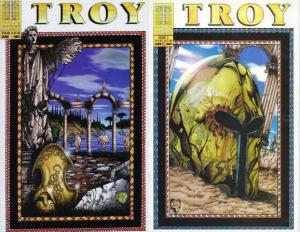 TROY (1997 TOME/CALIBER) 1-2  Reed & Xavier  COMPLETE!