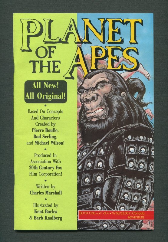 Planet of the Apes #1  /  9.0 VFN/NM  /  April 1990