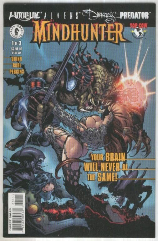 WITCHBLADE/ALIENS/DARKNESS/PREDATOR: MINDHUNTER Vol.1: Numero 01 (Image 2000)