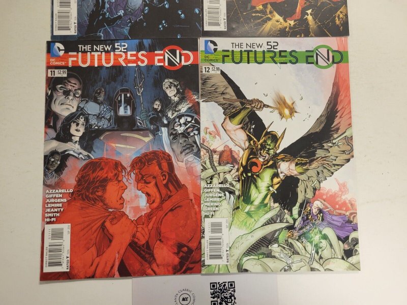 4 Futures End DC Comic Books #2 4 5 6 New 52 53 TJ19