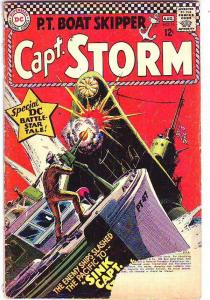 P.T. Boat Skipper Cpt. Storm #14 (Aug-66) FR/GD Mid-Grade Capt. Storm P.T. Bo...