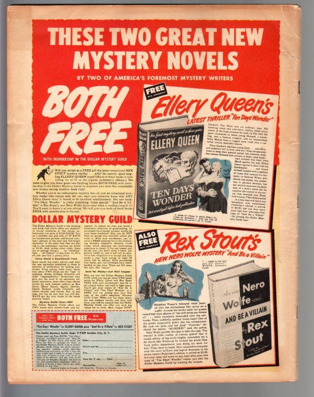 Tops #1 1949 VERY RARE oversized Lev Gleason comic book