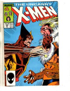 Uncanny X-Men # 222 NM Marvel Comic Book Jean Grey Cyclops Wolverine Storm JD1