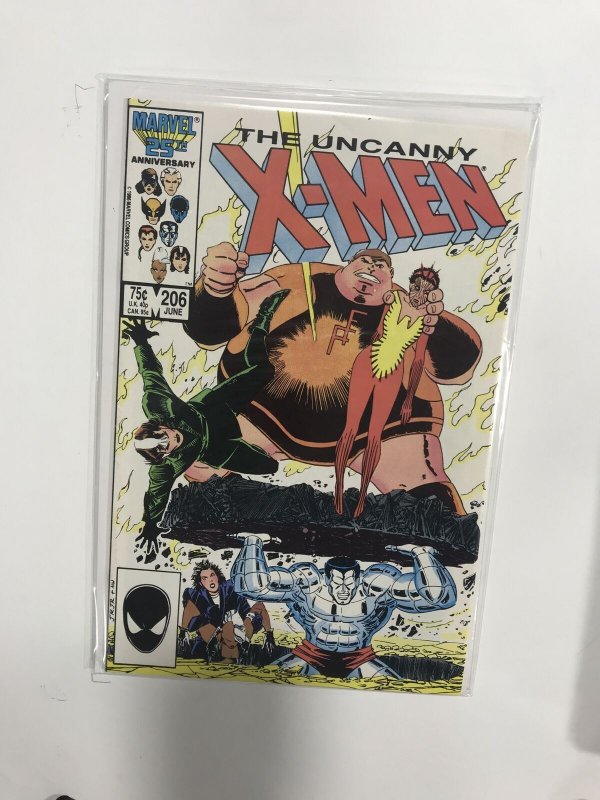 The Uncanny X-Men #206 (1986) NM10B212 NEAR MINT NM
