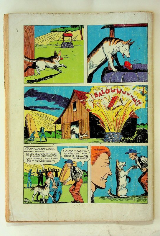 Rin Tin Tin #4 (Mar-May 1954, Dell) - Good