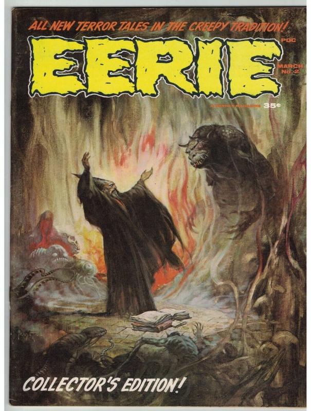 EERIE 2 FINE FRAZETTA CVR - TOTH,CRANDALL,TORRES copy A