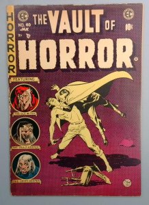 Vault of Horror #40 GD+ PreCode Horror EC 1954 Tape Inside