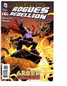 Lot Of 3 Forever Evil Rogues Rebellion DC Comic Books # 2 4 6 Batman Flash J209