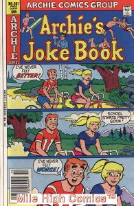 ARCHIE'S JOKE BOOK (1953 Series) #281 Fine Comics Book