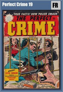 Perfect Crime 19 (1951) FR Golden Age Cross comic