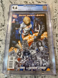 Justice Society Of America # 1 CGC Graded 9.6 DC Comic Book Variant Cover JH25