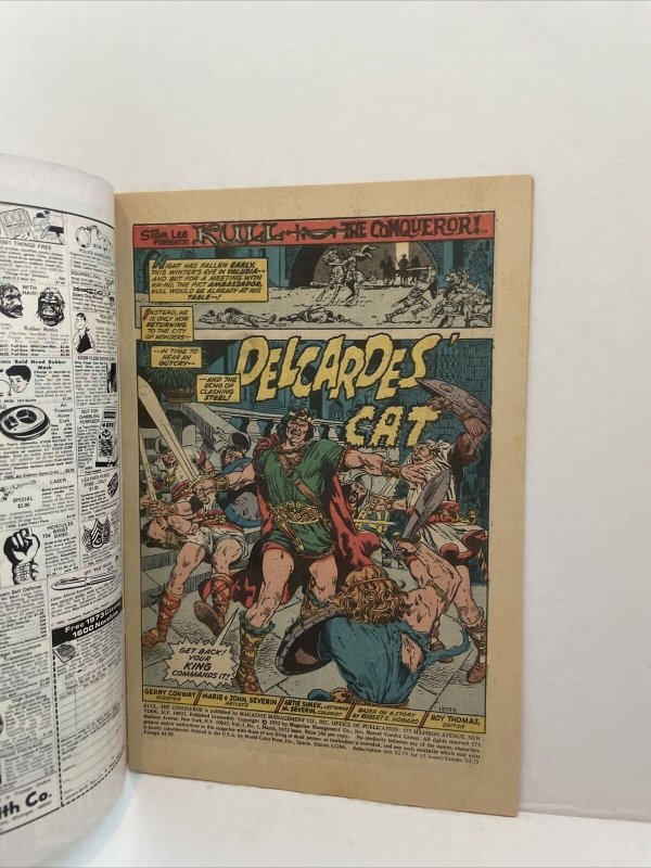 Kull The Conqueror #7 1971 1st Series