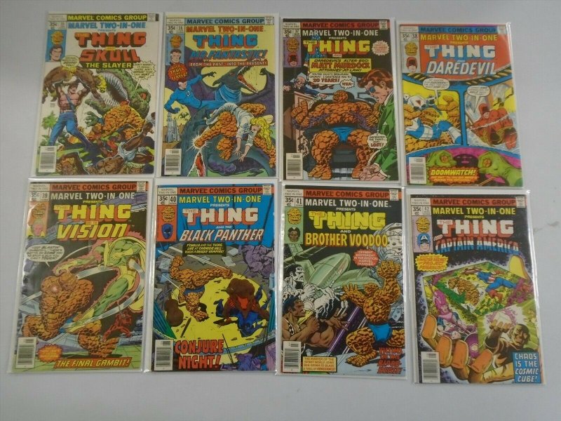 Marvel Two In One Comic Lot #5 - 50 (40 DIFF) AVG - 4.0 VG - 1974 - 1979