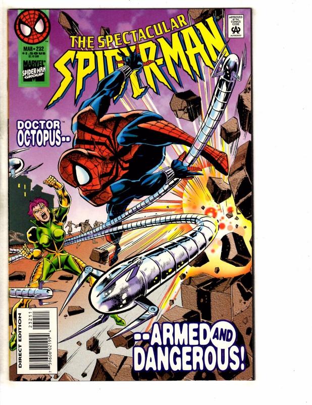 9 Spectacular Spider-Man Comics # 230 231 232 234 235 236 237 238 239 RM4