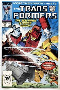 TRANSFORMERS #28--comic book--1987-- Marvel--NM-