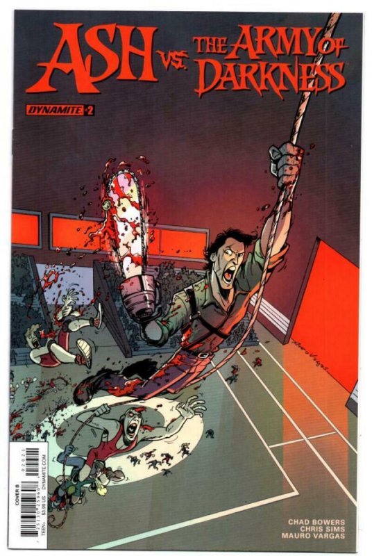 ASH vs ARMY OF DARKNESS #2 B Vargas, NM, Bruce Campbell, 2017, more AOD in store