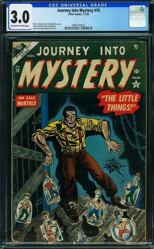 Journey into Mystery #19 (1954) CGC 3.0 GVG