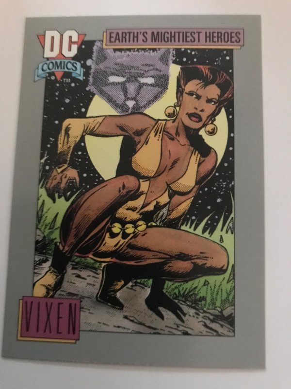 VIXEN #77 card : 1992 DC Universe Series 1, NM/M, Impel; Teen Titans