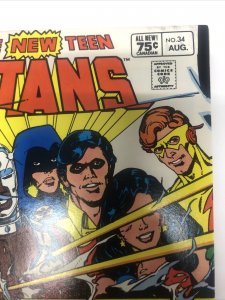 The New Teen Titans (1983) # 34 (VF/NM) Canadian Price Variant • CPV • Wolfman