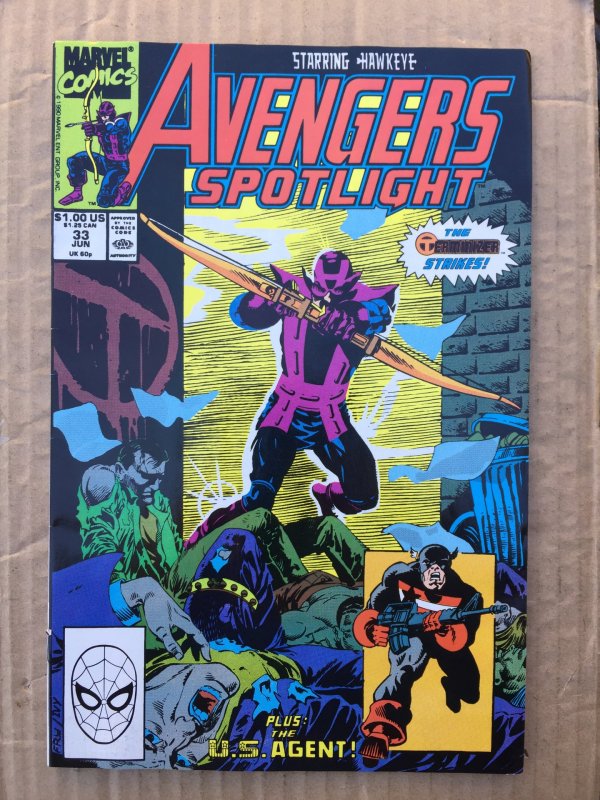 Avengers Spotlight #33 (1990)