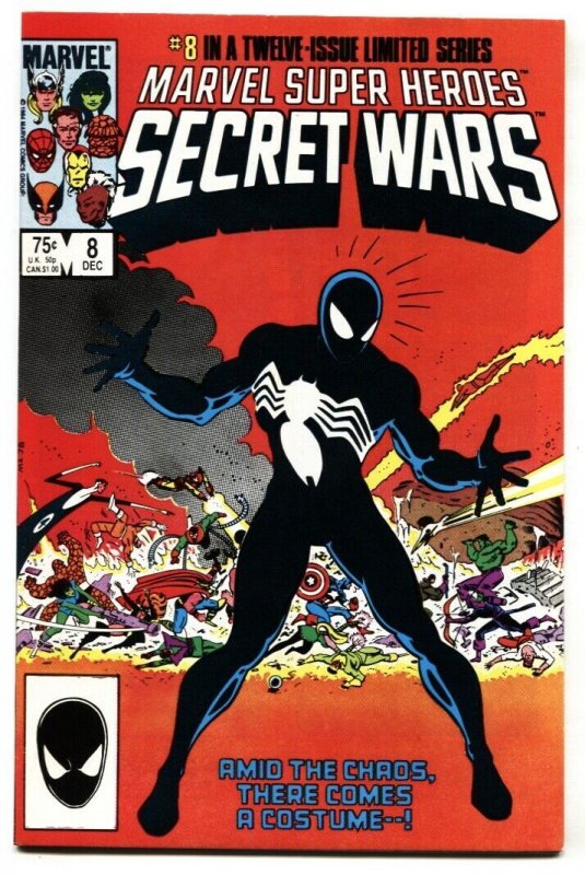 Secret Wars #8-1st Black Costume Spider-Man comic book - -1984