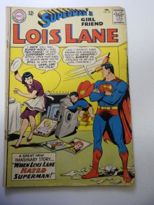 Superman's Girl Friend, Lois Lane #39 (1963) GD Condition 3/4 Spine split