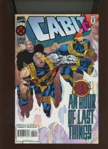 (1995) Cable #20: INCLUDES TWO '95 FLEER ULTRA X-MEN TRADING CARD PACKS (9.2)