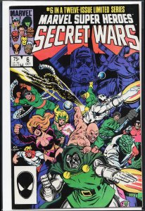 Marvel Super Heroes Secret Wars #6 (1984) Buckaroo Banzai [Key Issue]