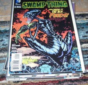 Swamp Thing comic  #9 2012 new 52 DC queen of rot  scott snyder