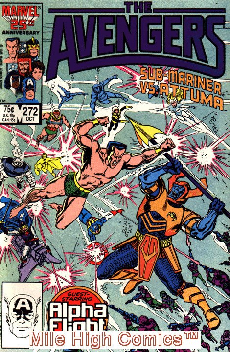 AVENGERS  (1963 Series)  (MARVEL) #272 Near Mint Comics Book