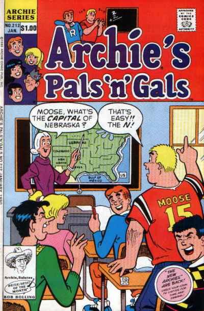 Archie's Pals 'N' Gals #212, NM (Stock photo)