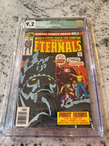 Eternals # 1 CGC Graded 9.2 Qualified Marvel Comic Book Jack Kirby 1976 JH23