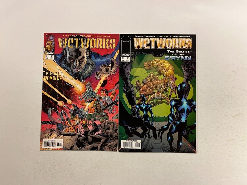4 Wetworks Image Comics Books #25 30 31 Vampirella #1 58 JW10