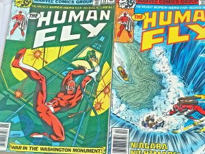HUMAN FLY#9-19 FN/VF LOT 1978 (8 BOOKS) MARVEL BRONZE AGE COMICS