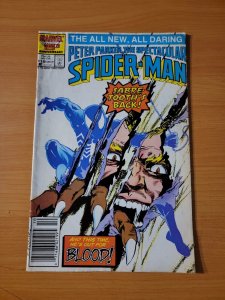 Spectacular Spider-Man #119 Newsstand Variant ~ FINE FN ~ 1986 Marvel Comics