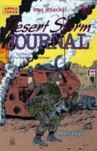 Desert Storm Journal #8 FN ; Apple | Don Lomax Penultimate Issue