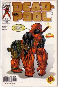 Deadpool (vol. 1, 1997) #36 FN Priest/Diaz/Andy Smith, gorilla, Bullseye, Loki