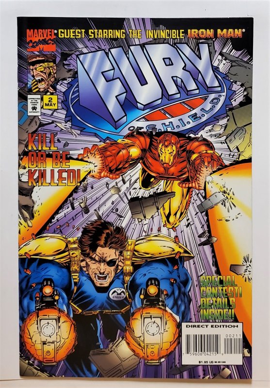 Fury of S.H.I.E.L.D. #2 (May 1995, Marvel) 9.0 VF/NM