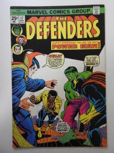 The Defenders #17 (1974) FN Condition! MVS intact!