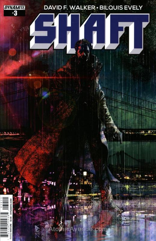Shaft (Vol. 1) #3A VF ; Dynamite | Bill Sienkiewicz