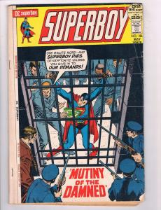 Superboy # 186 VG DC Comic Book Superman Krypto Batman Silver Age Supergirl J76