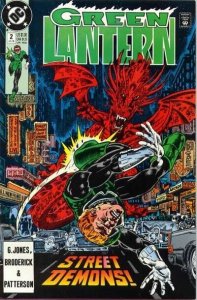 Green Lantern #2 DC Comics 07/90 (VFNM 9.0 or Better/Stock Photo)