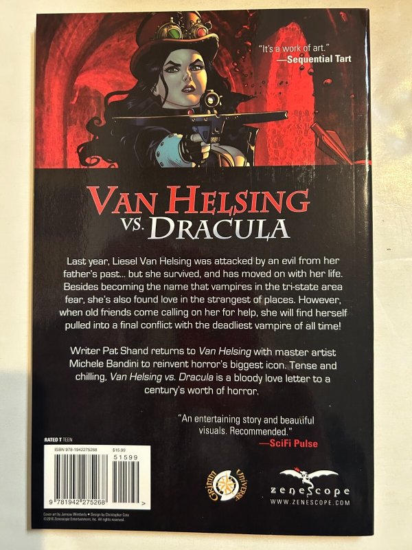*Van Helsing vs Dracula TPB (2016, 1st Edition)