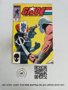 G.I. Joe # 38 VF/NM Marvel Comic Book Baroness Duke Snake Eyes Cobra 9 J219