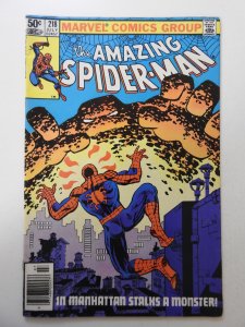 The Amazing Spider-Man #218 (1981) VG/FN Condition!